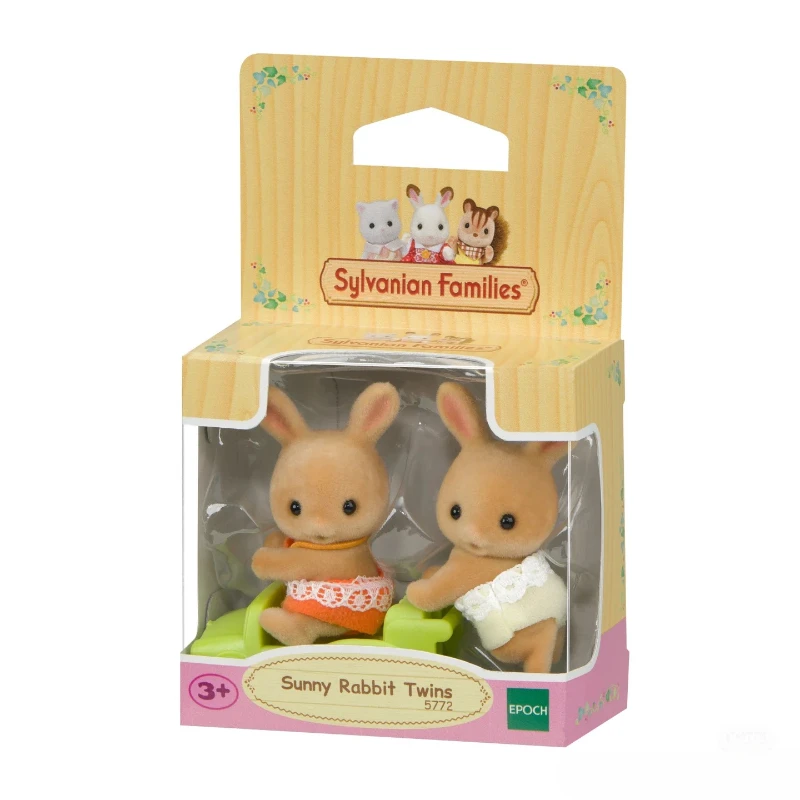 Sylvanian Families Figuren Spielzeug für Mädchen Calico Critters Anime Kinderspielzeug für Mädchen Niedliche Ternurines Sunny Rabbit Twins Kinder