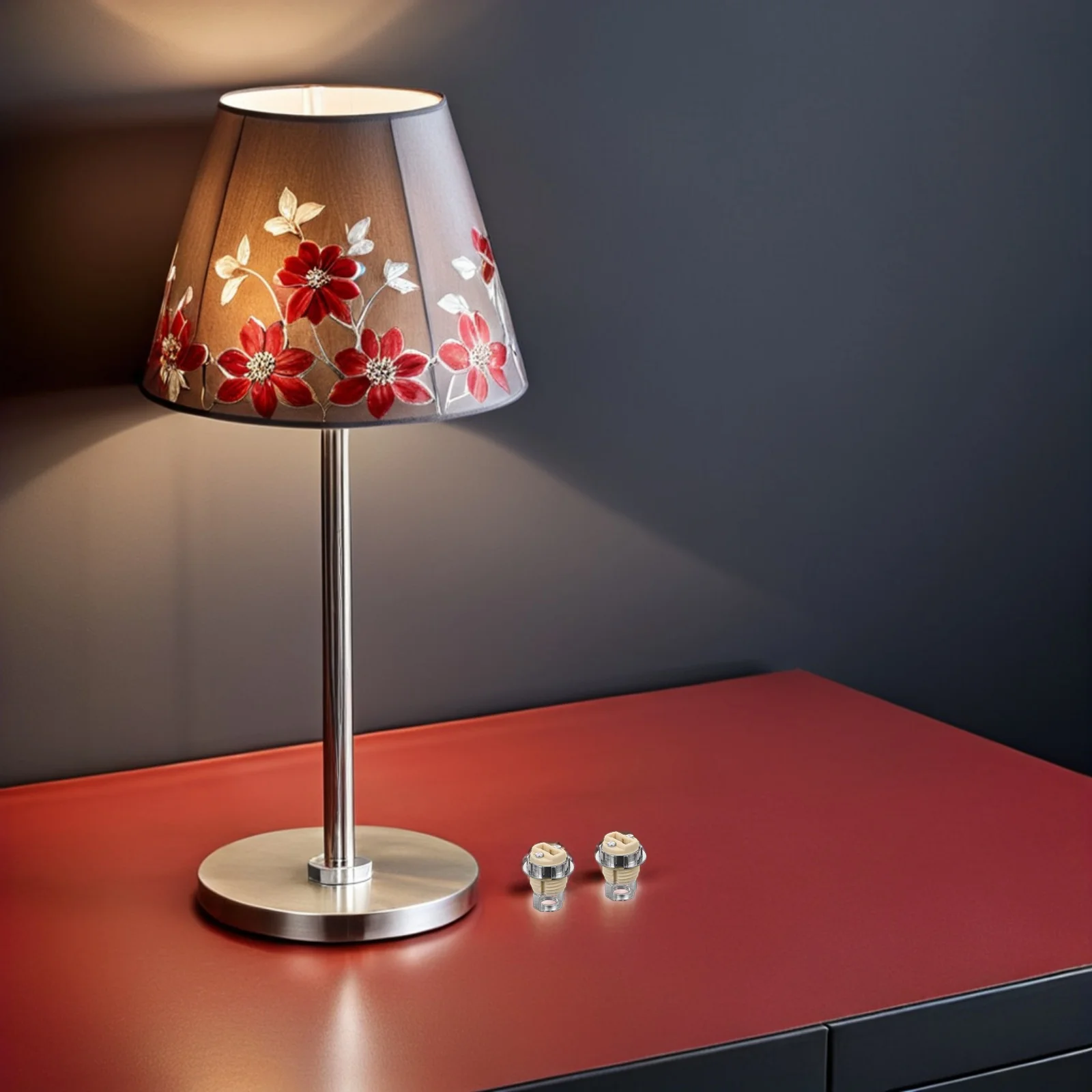 

4Pcs Lamp Socket Replacement G9 Ceramic Body Threaded Base Light Fixture Part for Household Bulb Installation Safe Reliable