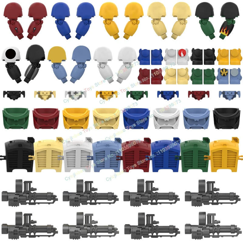 

DY701 702 703 704 Games warriors mini Action Figures Bricks Models Weapons Accessories Creative Toys for Kids gifts