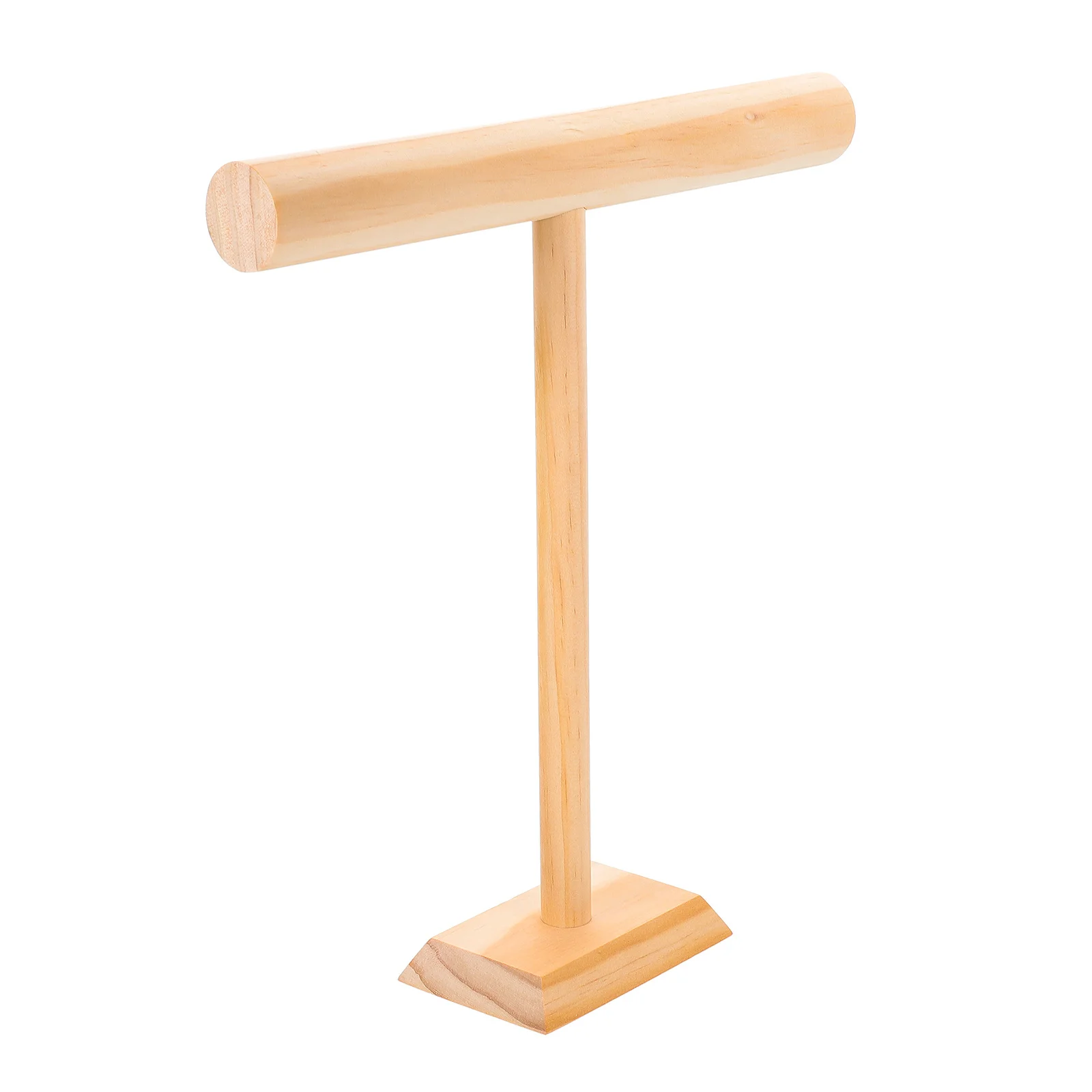 

Solid Wood Jewelry Display Stand Practical Bracelet Holder for Home Store Office Multi-Function Watch Organizer Rack