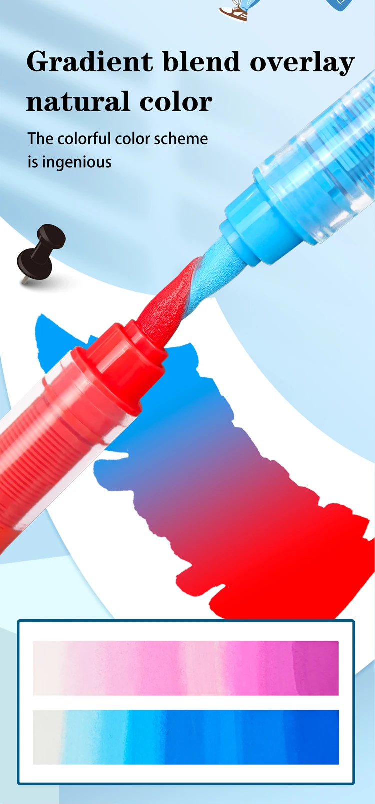 Hdele 120/64/56/8 Farben Pinsel-Acrylmarker-Set, Handbuch-Schreiben, DIY-Graffiti-Zeichnen, Studenten-Kunst-Acrylfarbstifte – Detail 9