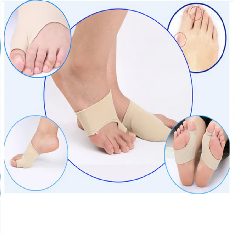 2Pcs Feet Care Big Toe Hallux Valgus Corrector Orthotics Bone Thumb Adjuster Correction Pedicure Socks Bunion Straightener image 5