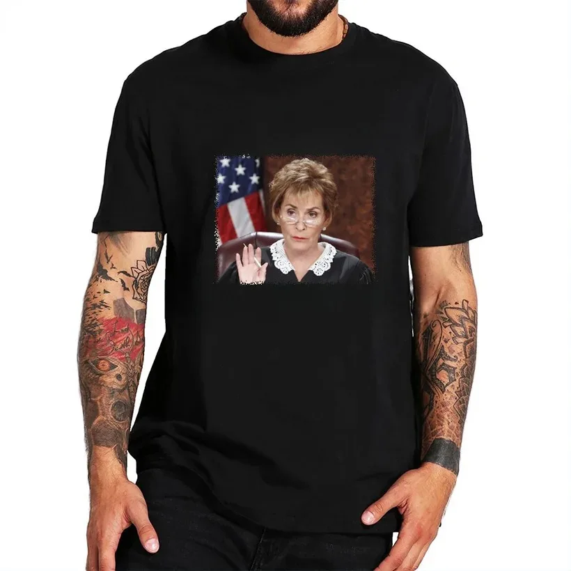Judge Jed. - If It Doesn't Make Sense, It's A Fake Vintage Street Casual Summer Men's and Women's All-purpose T-shirts
