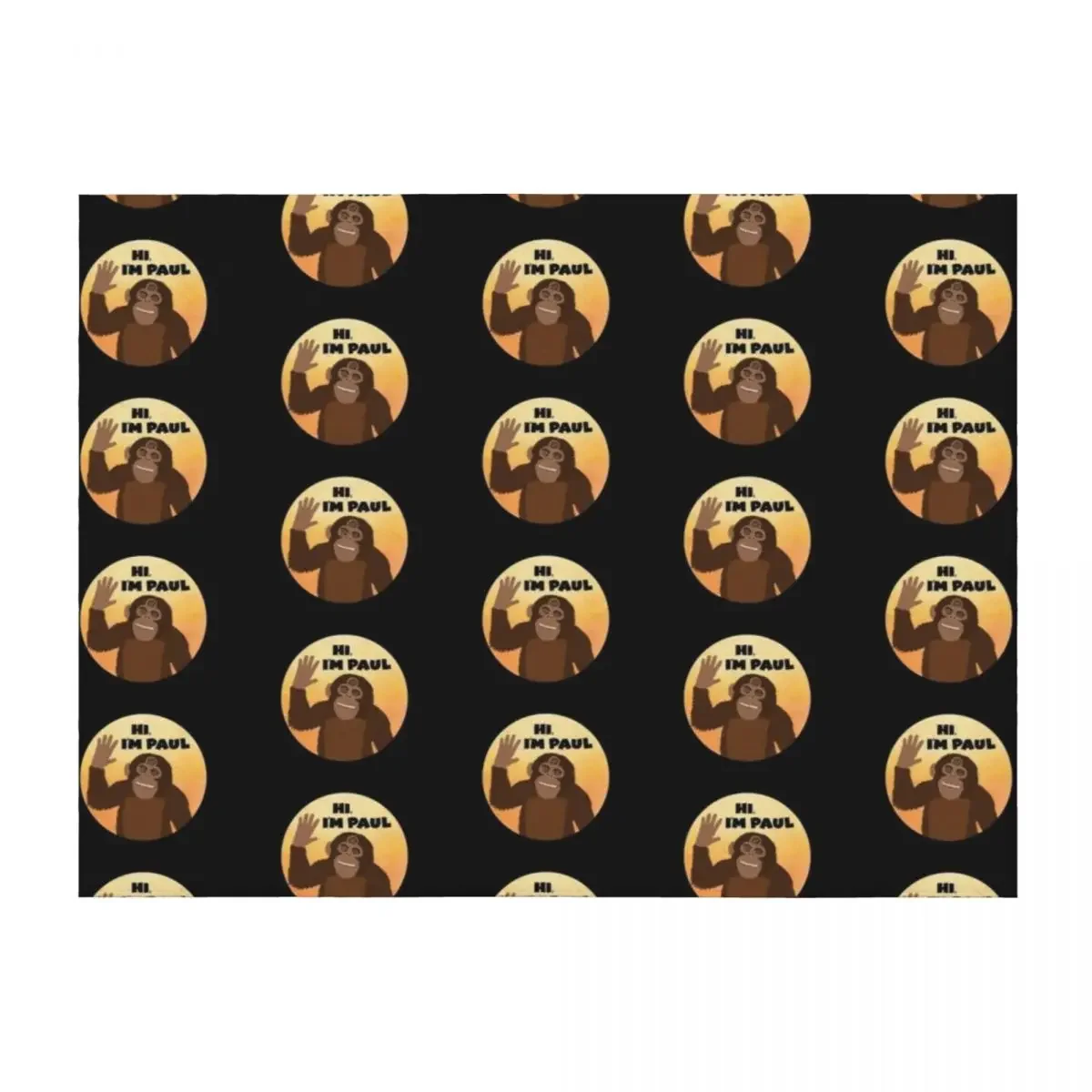 

Hi I’m Paul Throw Blanket valentine gift ideas funny gift Furrys Hairy Blankets