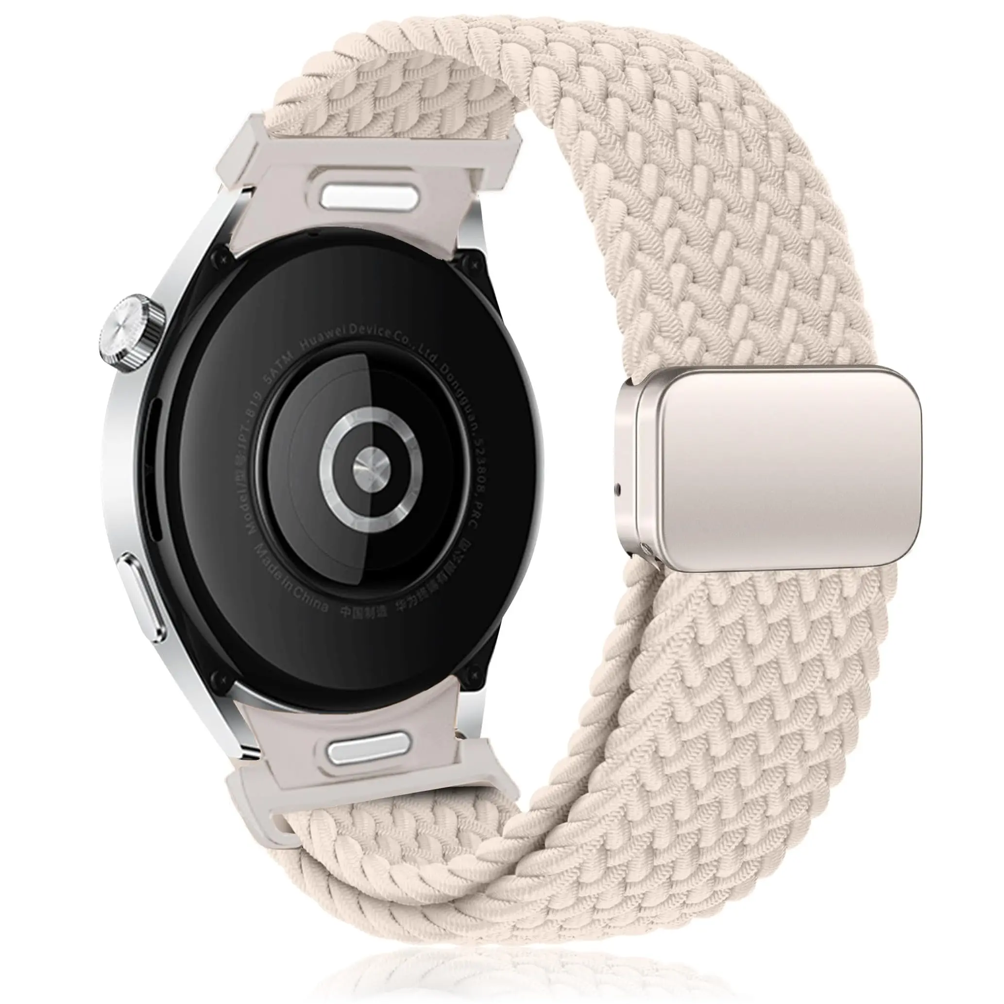 Pasek magnetyczny do zegarka Samsung Galaxy Watch 7 6 4 classic/5 pro 47 mm 44 mm 40 mm Pleciona pętla solo Bransoletka bez przerw Galaxy watch4 pasek