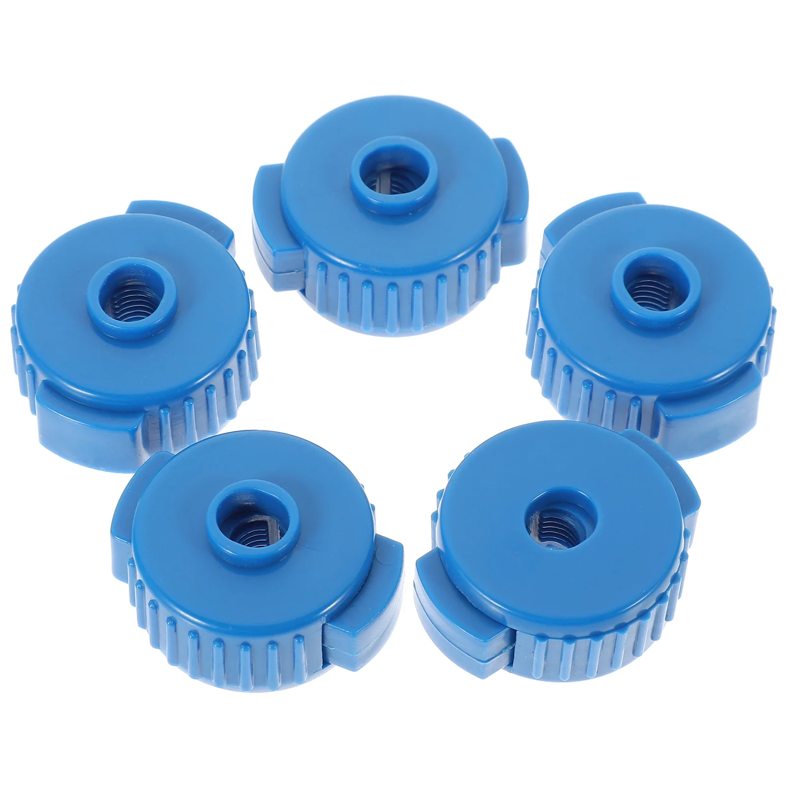 

5 Pcs Cymbal Quick Release Cap Clamp Installation Parts Assembly Nuts for Hat Accessories Drum Kit Clutch Bracket