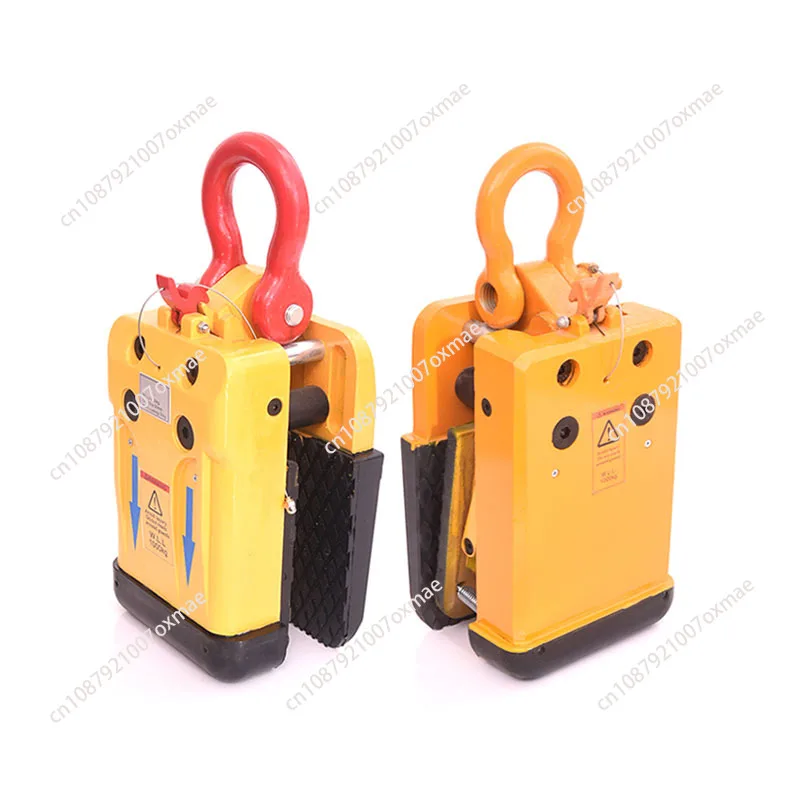 Black rubber 1000kg high quality granite marble lifting plate lifting pliers,