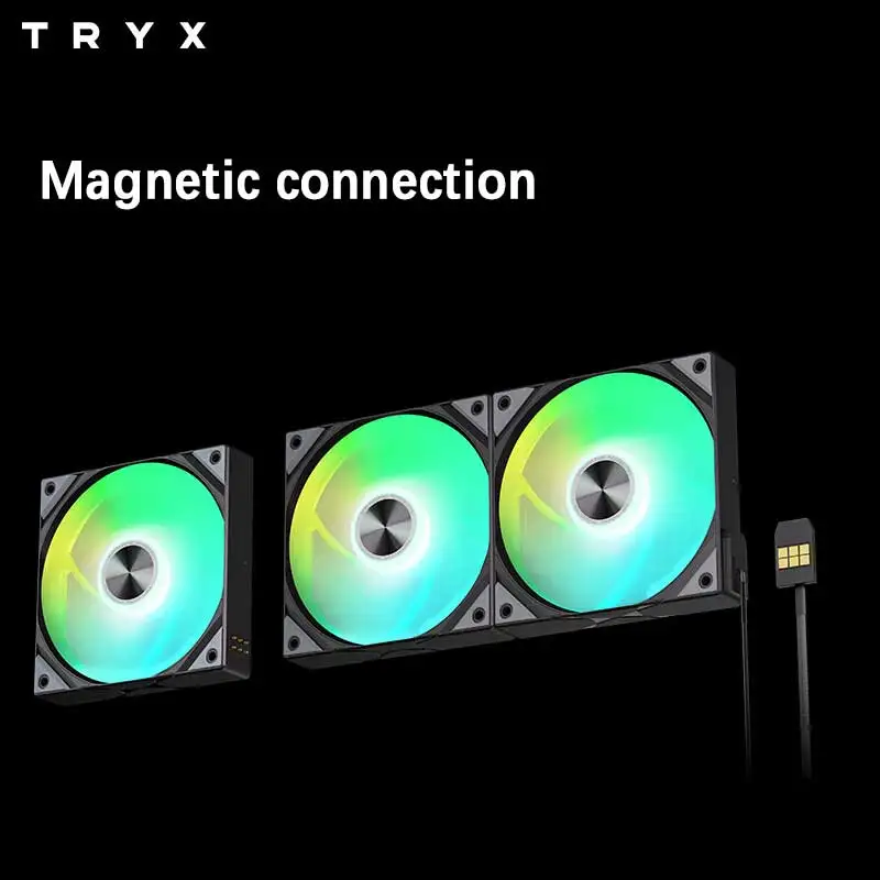 TRYX ROTA SL ARGB triple pack 120MM chassis fan magnetic