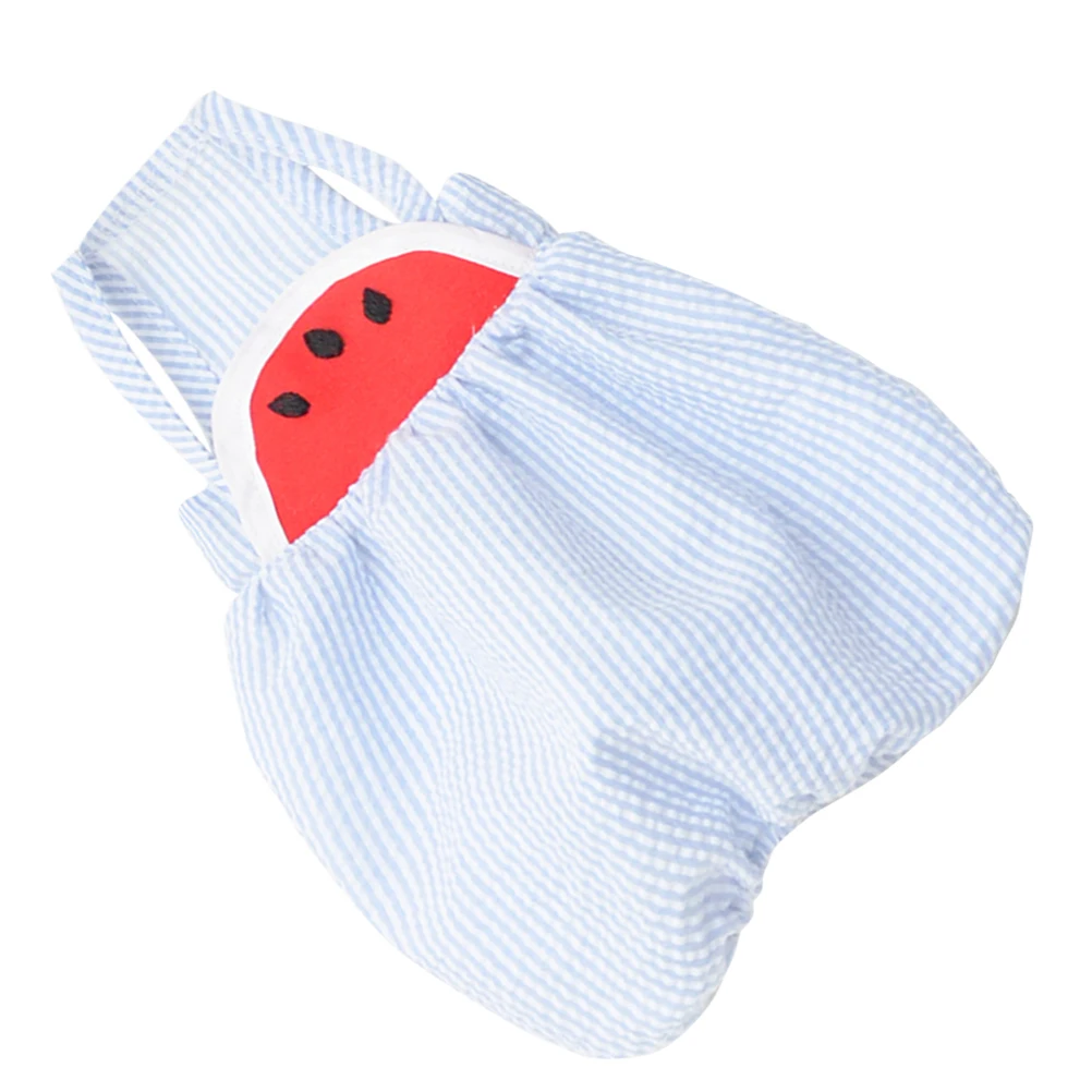 

Watermelon Suspender Pants for Dogs Pet Clothing Sleeveless Easy Wear Durable Material Wedding Carnival Birthday Photo