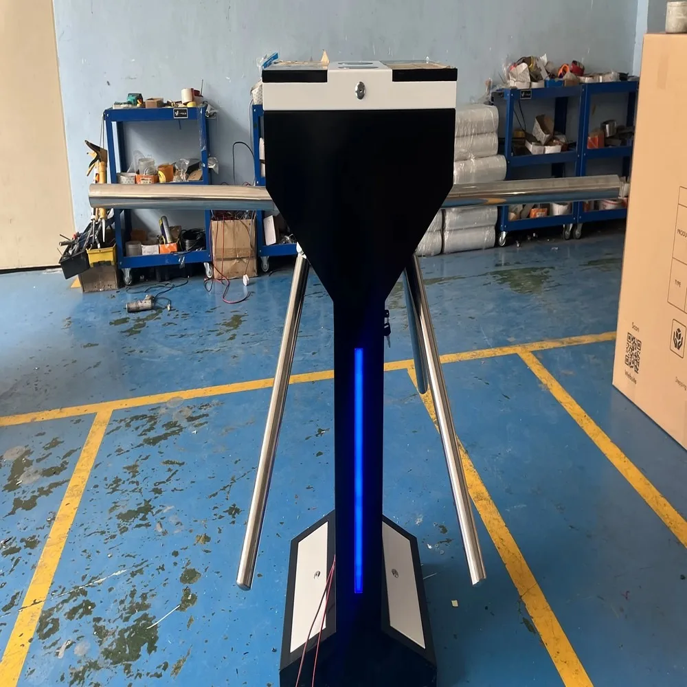360° Rotating Tripod Turnstile Gate Access Control Custom Logo 2-Year Warranty Factory Direct Supply