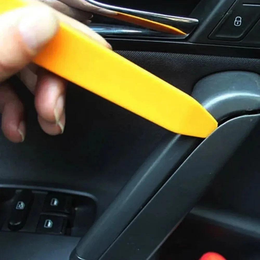 Plastic pry tools for automobile interior 4 pcs ideal for safe removal of trim panels dash and console parts