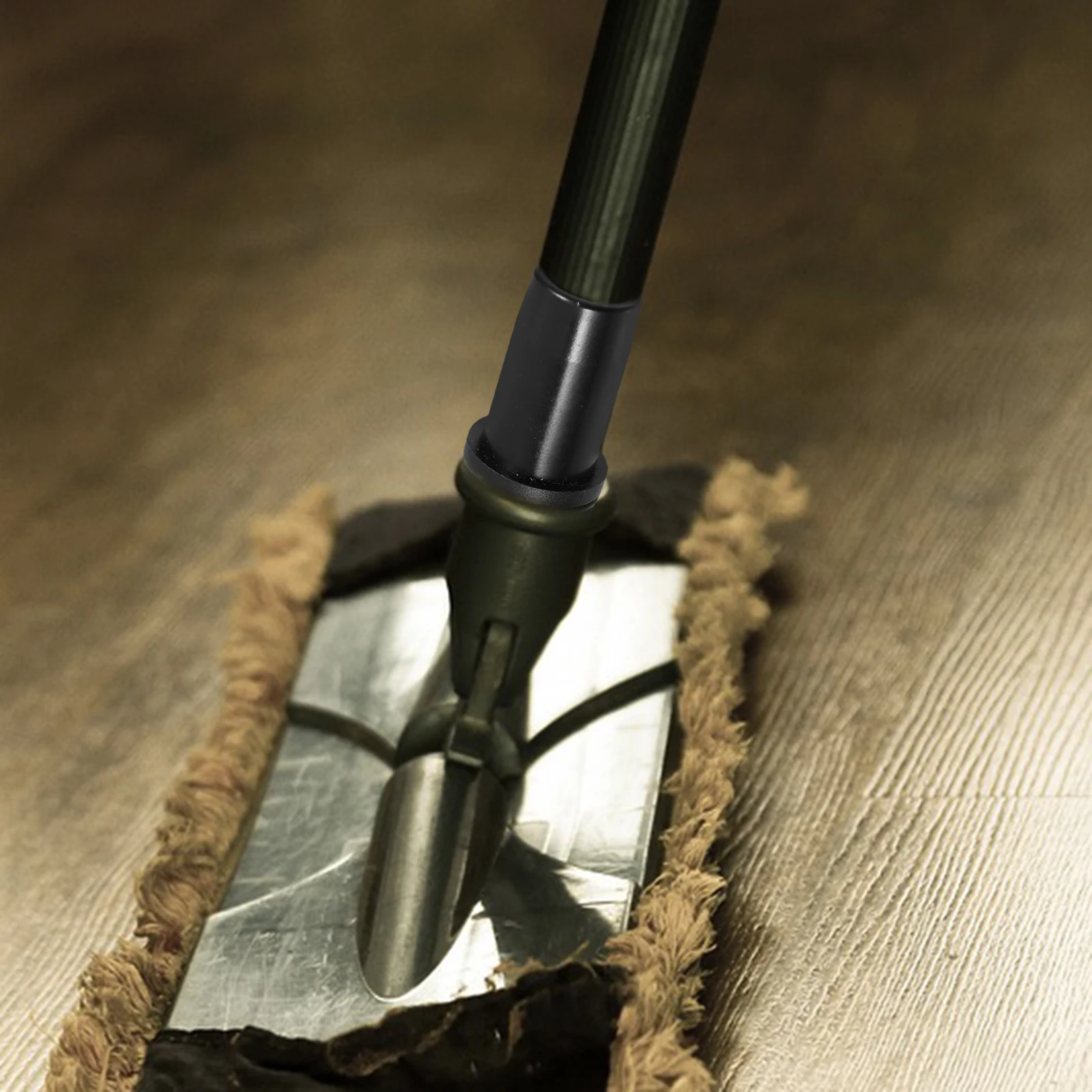 

2Pcs Threaded Connector Plastic Replacement Tip Durable for Broom Handle Mop Pole Extension Adapter Threaded Tip Replacement