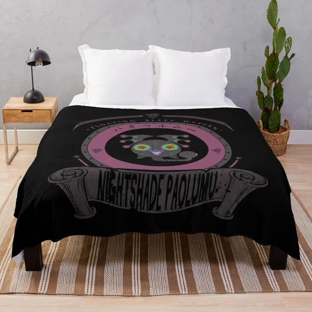 NIGHTSHADE PAOLUMU - LIMITED EDITION Throw Blanket Blankets For Baby Soft Plush Plaid Blankets