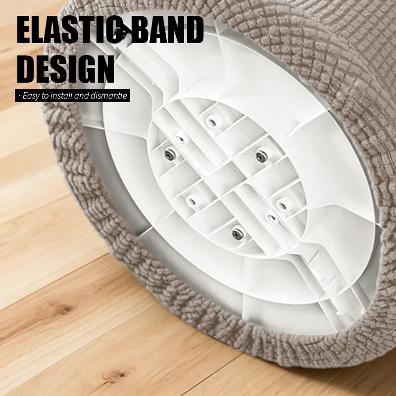 New Jacquard Elastic Fan Dust Covers Full Coverage Protector Solid Color Tower Electric Fan Covers Universal Storage Cover 2026