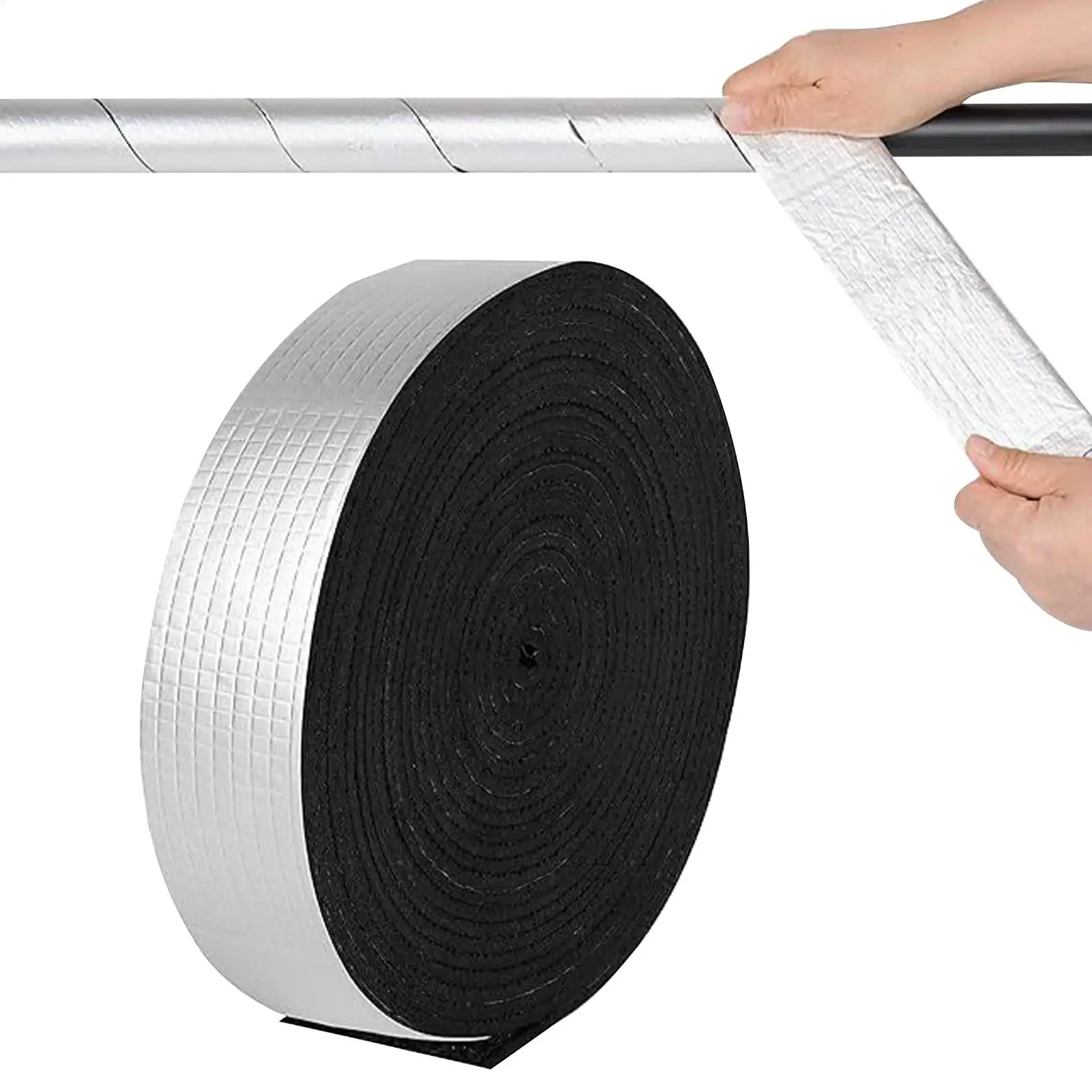 الشتاء خط أنابيب شريط عازل في الهواء الطلق رغوة احباط الحماية من الحرائق مقاوم للماء الدفء تجميد أشرطة أنابيب ذاتية اللصق الأكمام