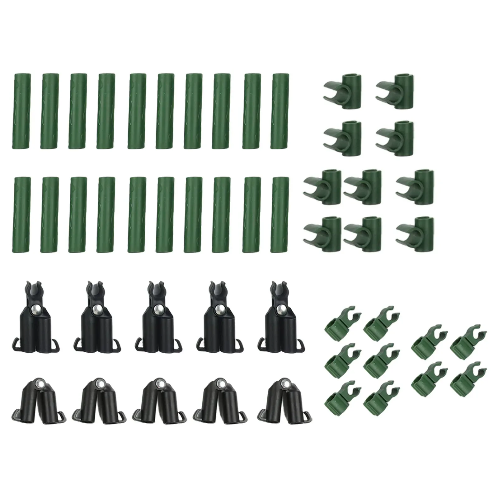 Adjustable Plant Trellis Connector Buckle Clips 70pcs For Building Support Structures For Climbing Plants In Garden