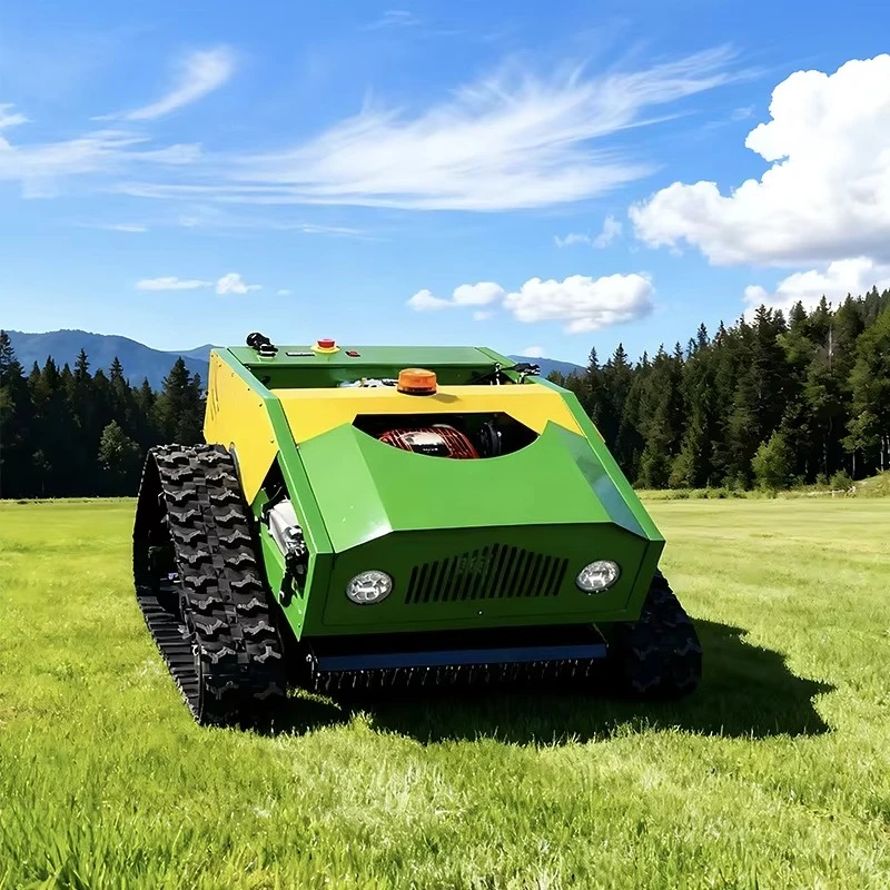 New original engine automatic cordless remote control lawn mower for farmland