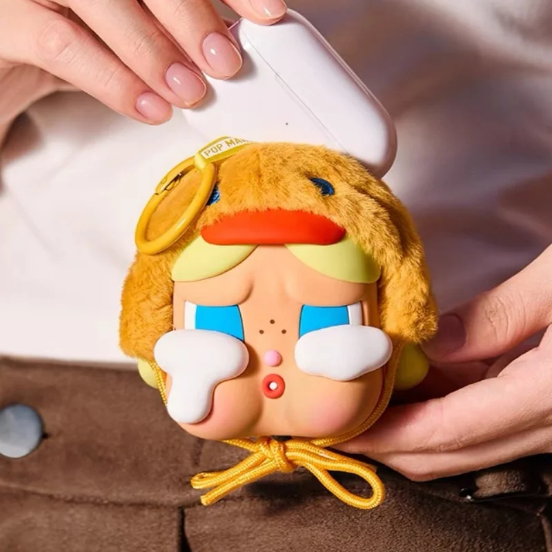 New Genuine Crybaby Crying Again Series Earphone Decoration Bag Creative Trend Peripheral Kawaii Fashion Halloween Xmas Toy Gift