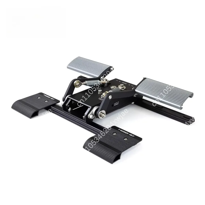 Metal Rudder Pedals Flight Simulator Pedals High Sensitivity For Flight Sim Games