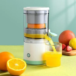 Espremedor elétrico portátil para cozinha Espremedor de suco de laranja Espremedor de frutas liquidificador de limão laranja Carregamento USB