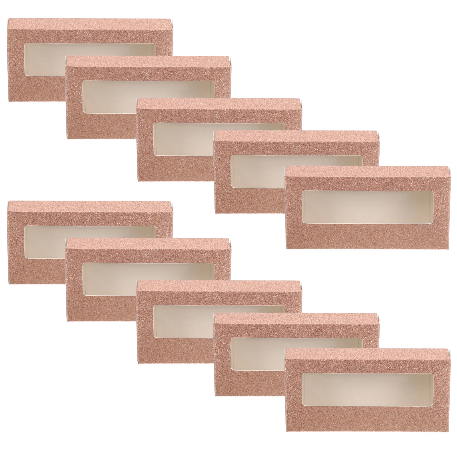 Boîtes à faux-cils, 20 pièces, couvercle Transparent, mallette de rangement, organisateur de cils Portable, conteneurs d'extension de cils