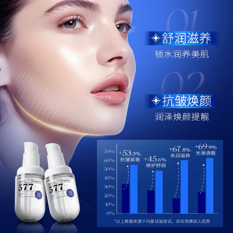 Refreshing Radiance Essence Liquid Bifid Yeast Anti-wrinkle Firming Brightening Skin Moisturizing Repairing Face Serum Skin Care