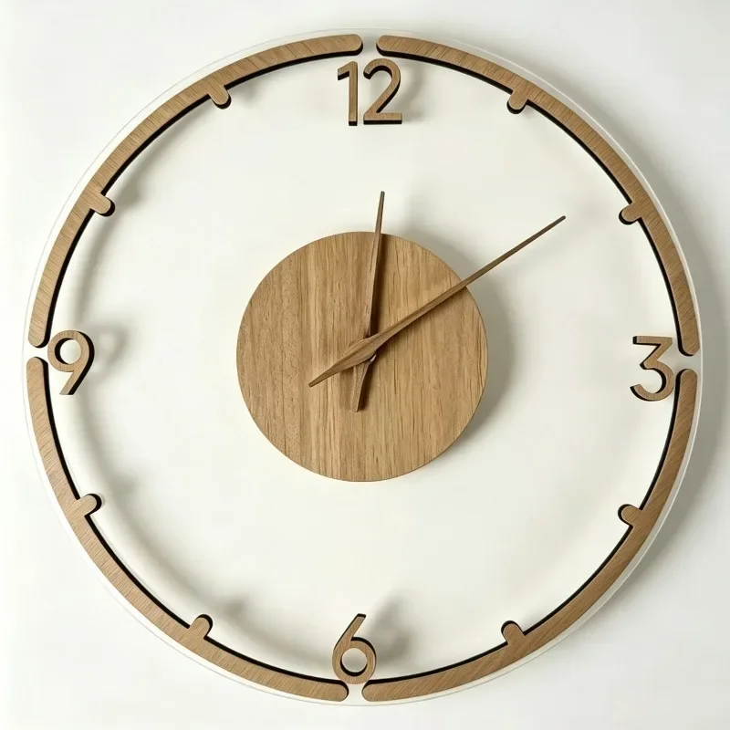 Luxury Wall Clocks Room Decor Wall Clock Modern Creative Living Room Clocks Minimalist Walls Decoration Acrylic Silent Clock
