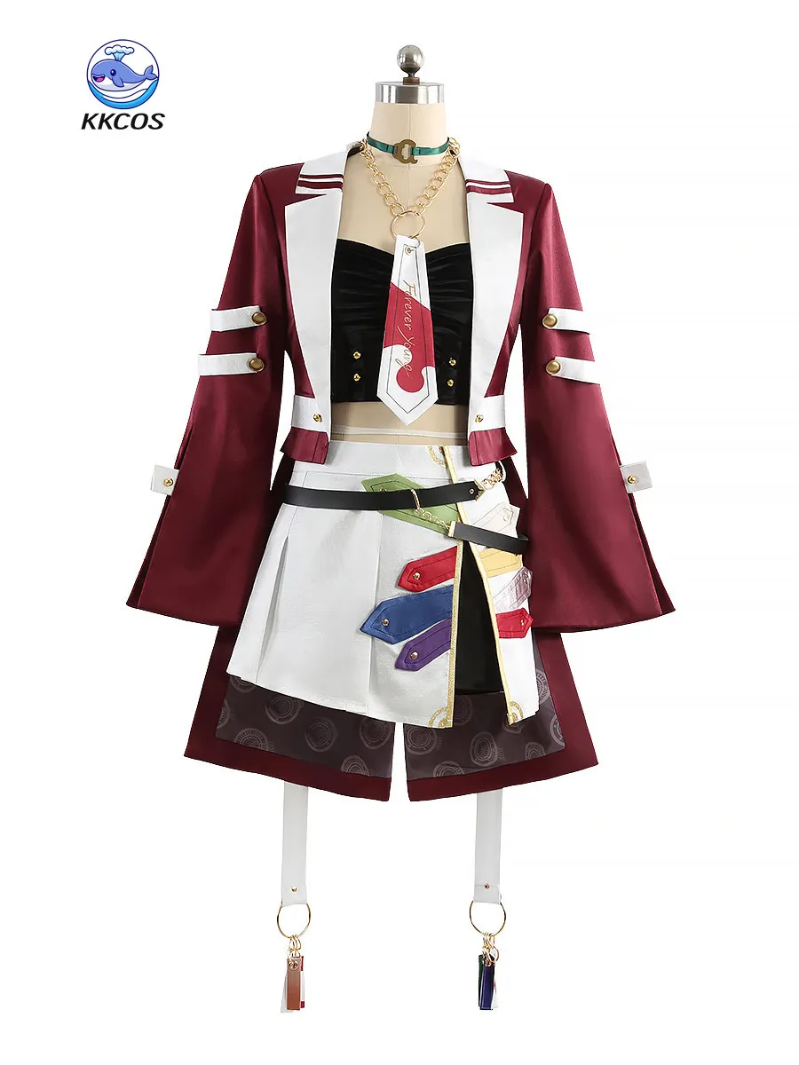 

Костюм для косплея Uma Musume Forever Young, полный комплект, серия Pretty Derby Game, костюмы для Хэллоуина и карнавальных вечеринок kkcos