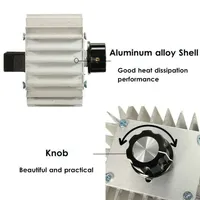 5000W AC 220V SCR Motor Speed Controller Module High Power Voltage Regulator Dimmer Thermostat Control Speed Regulator Governor
