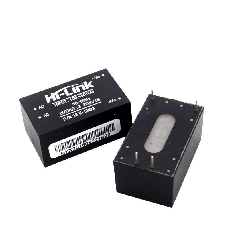 LAUBEI HLK-5M03/09/12/24 HLK-PM03/09/0612/24 AC-DC 3W 5W 5V/3.3V/12V/24V Intelligent Switch Step Down Buck Power Supply Module
