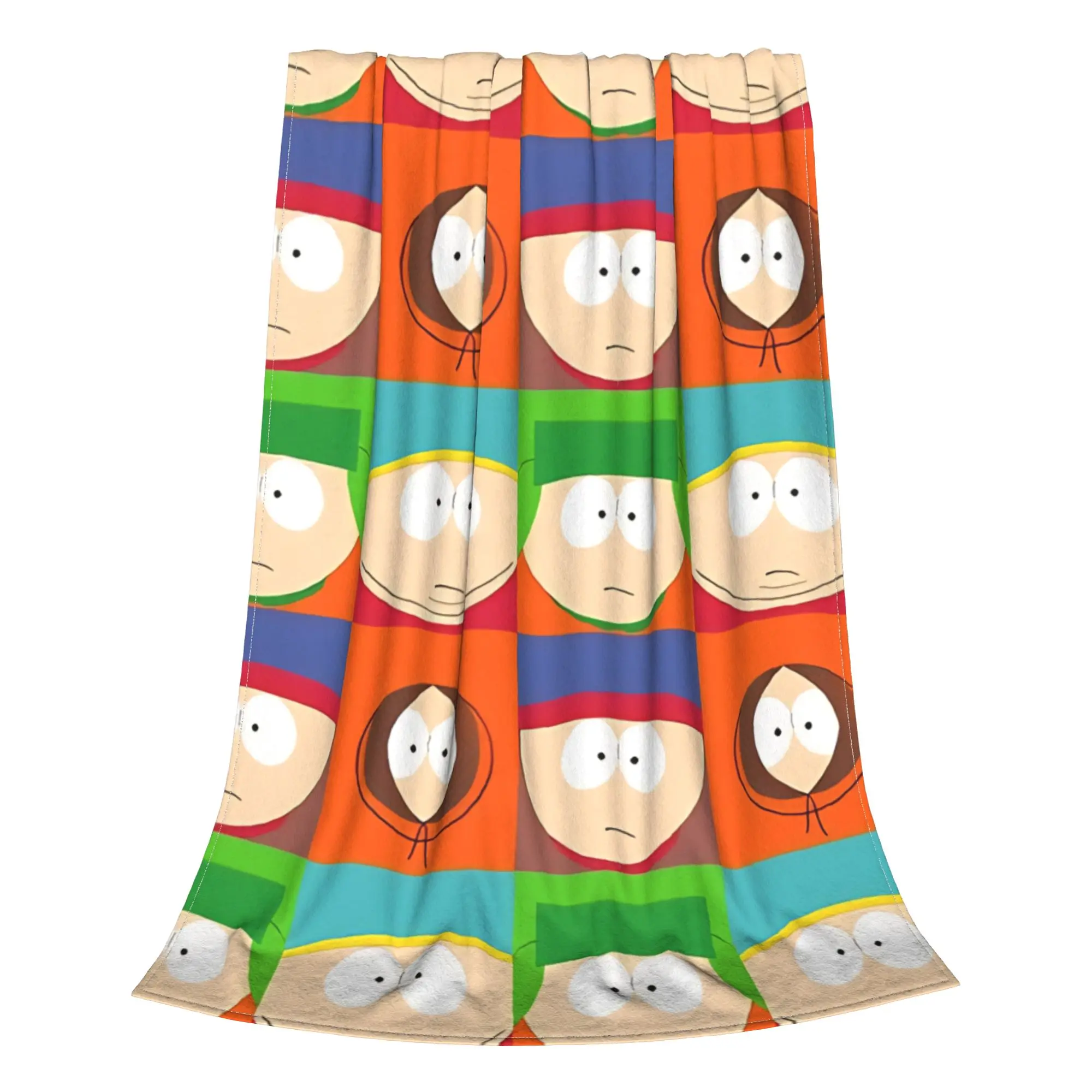 1PC Home Cutecore The Boys² S-South Park Blanket Super Cosy Plush Home Living Room Sofa Halloween