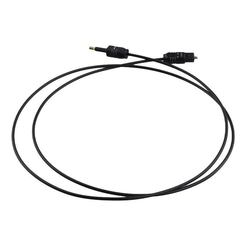 Best 1m 3ft Toslink to Mini Plug 3.5mm Digital Optical SPDIF Audio Cable Gold Plated