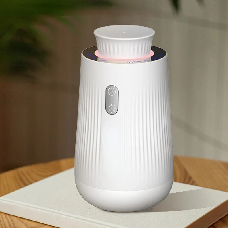 Waterless Diffuser For Essential Oils Aromatherapy Diffuser Battery Operated Nebulizer Diffuser For Car Office Home Bedroom