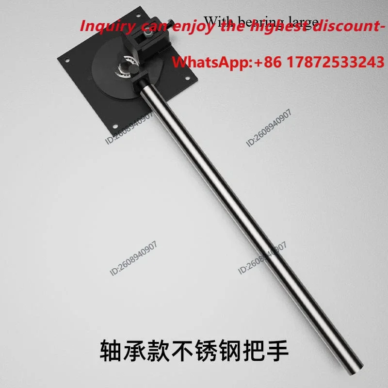 90° Manual Flat Steel Right Angle Bender, Flat Iron Bending Device for Galvanized Flat Bar Copper Aluminum Busbar