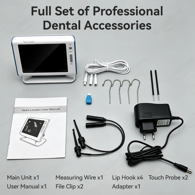Mini Dental Root Canal Apex Locator with HD Color Screen High Precision Measurement for Dentist Root Canal Treatment Equipment view 6