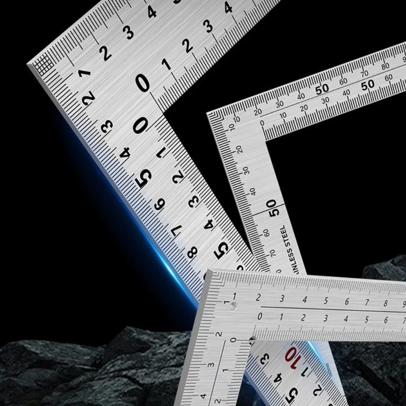 Rahming 90 Grad Metallquadrat