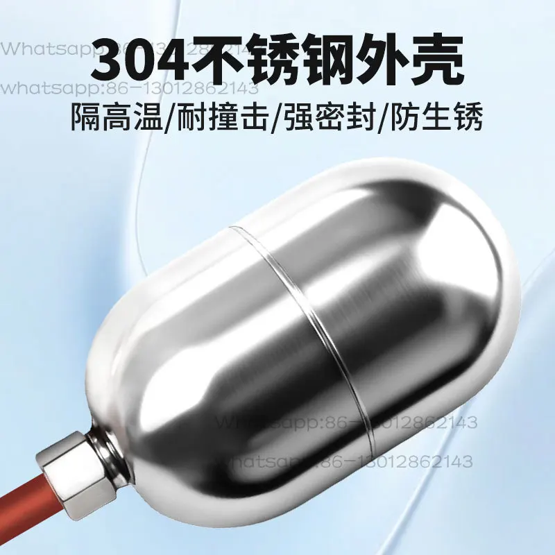 Float switch High temperature resistant hot water 100 ℃ water level controller Liquid level stainless steel float valve