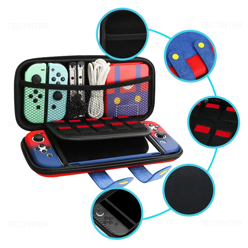 EVA Hard Shell Travel Case for NS Switch 2 Game Console Portable Carrying Protective Storage Bag for NS Switch 2 Accessories image 3
