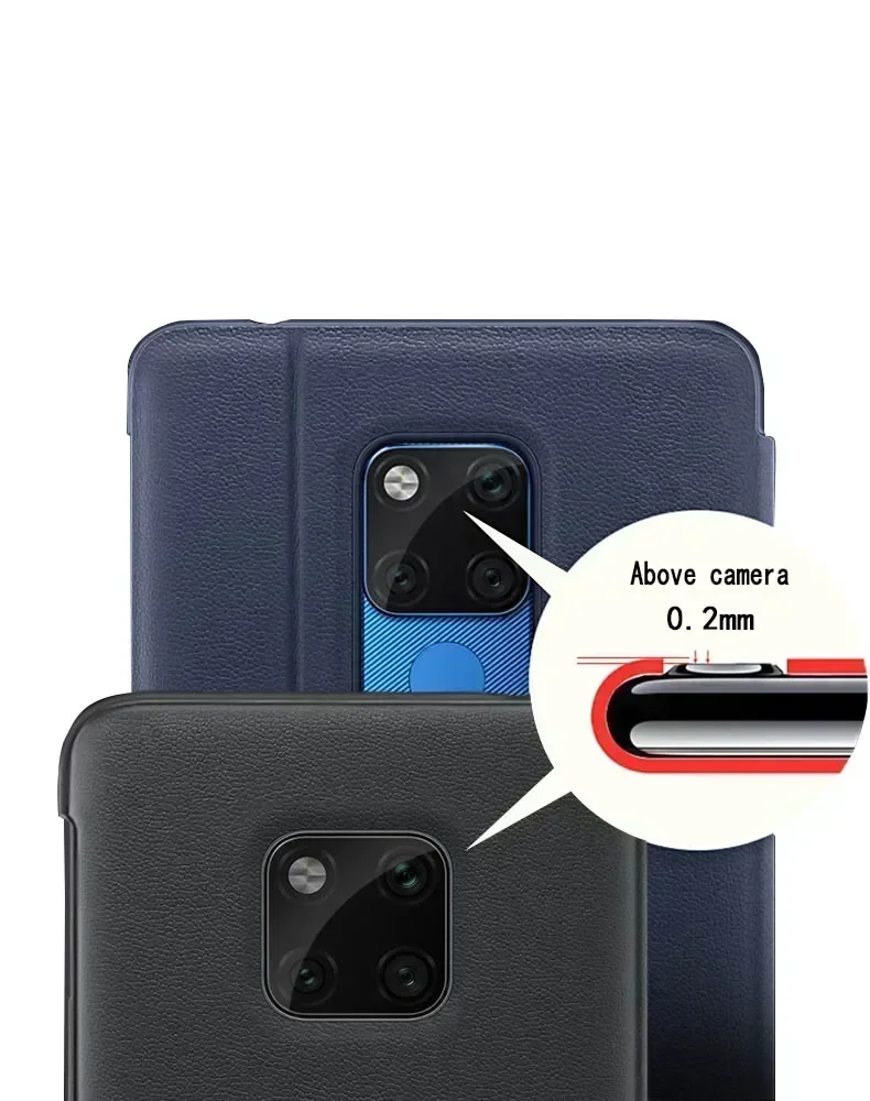 Smart View Case Voor Huawei Mate 20 Pro Auto Slaap Wake Up Flip Cover Slanke Telefoon Case Voor Huawei Mate 20 Lite fundas Capa