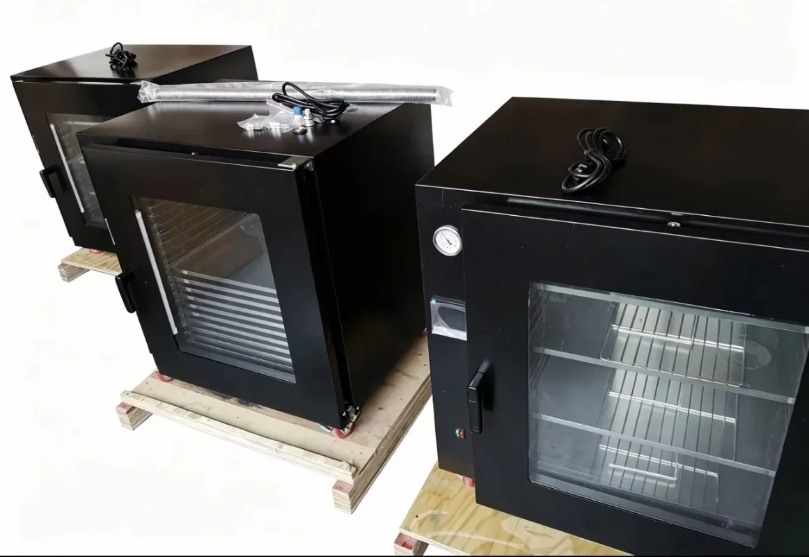 High Quality Precision Automatic  Heating Vacuum Drying Equipment 20kg Capacity 3.4 CBM SUS304 Material Fuji Controller