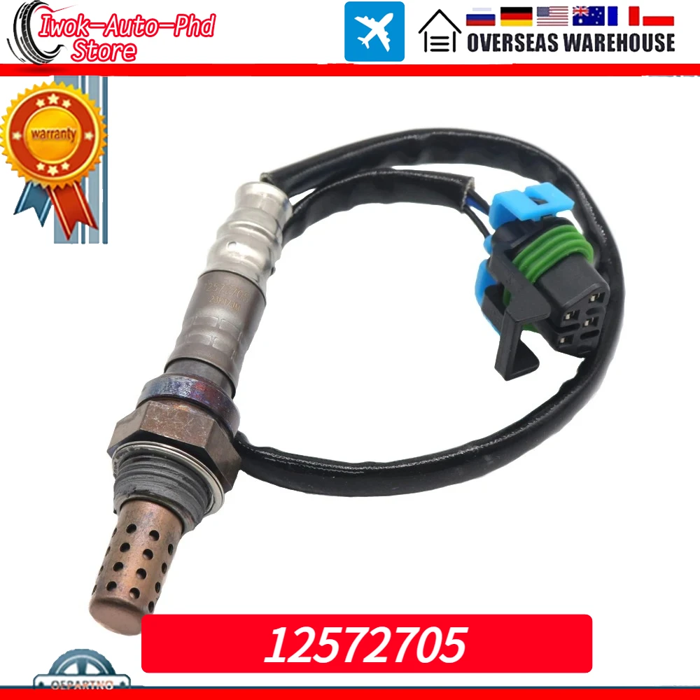 

For Chevy Silverado 1500 2500 3500 GMC Sierra Yukon Car Upstream or Downstream Air Fuel Ratio Lambda O2 Oxygen Sensor 12572705