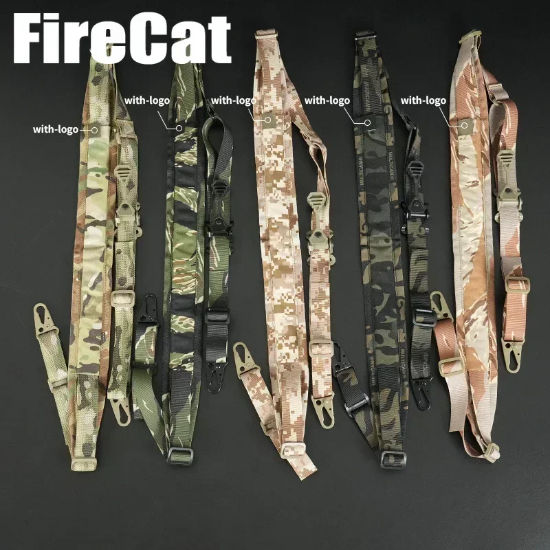 

New Tactical Sling Strap 2 Points Eagle Beak Buckle Sport Shoulder Strap For Quick Release Airsoft Weapon Accessories M4 AK