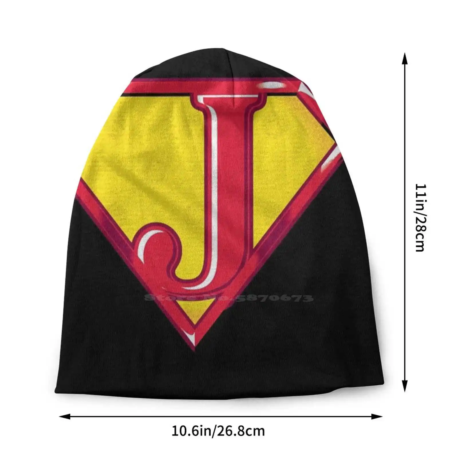 Super J Knitted Hat Warm Beanie Outdoor Caps Hero Jackson Jacob Jennifer John Josephine Julia Juliette Supergirl