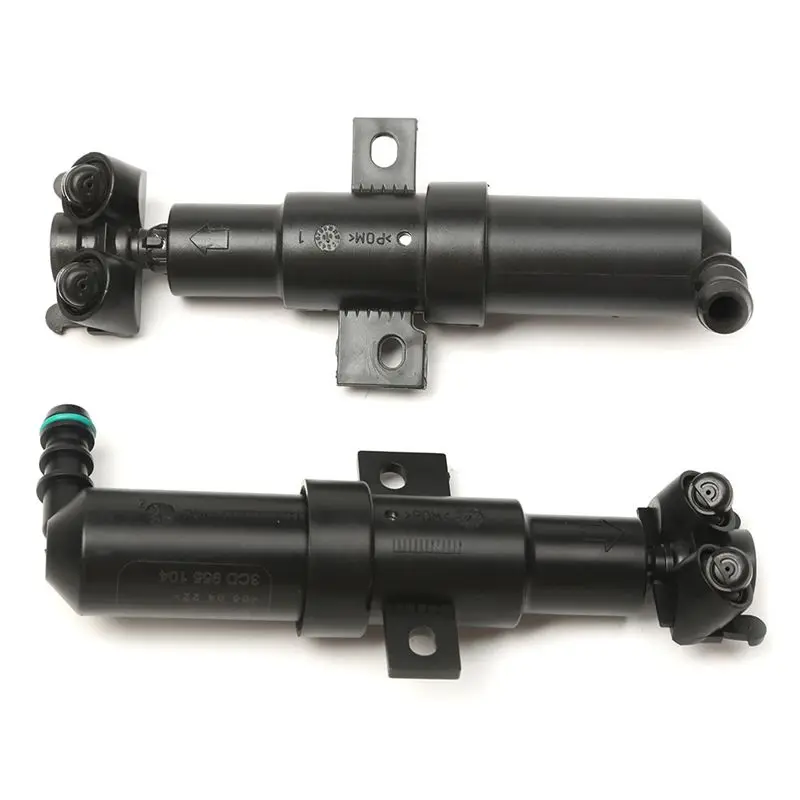 Left And Right Headlight Washer Nozzle Set 3C0955103A 3C0955104A For VW Passat 2006-2011-X59A