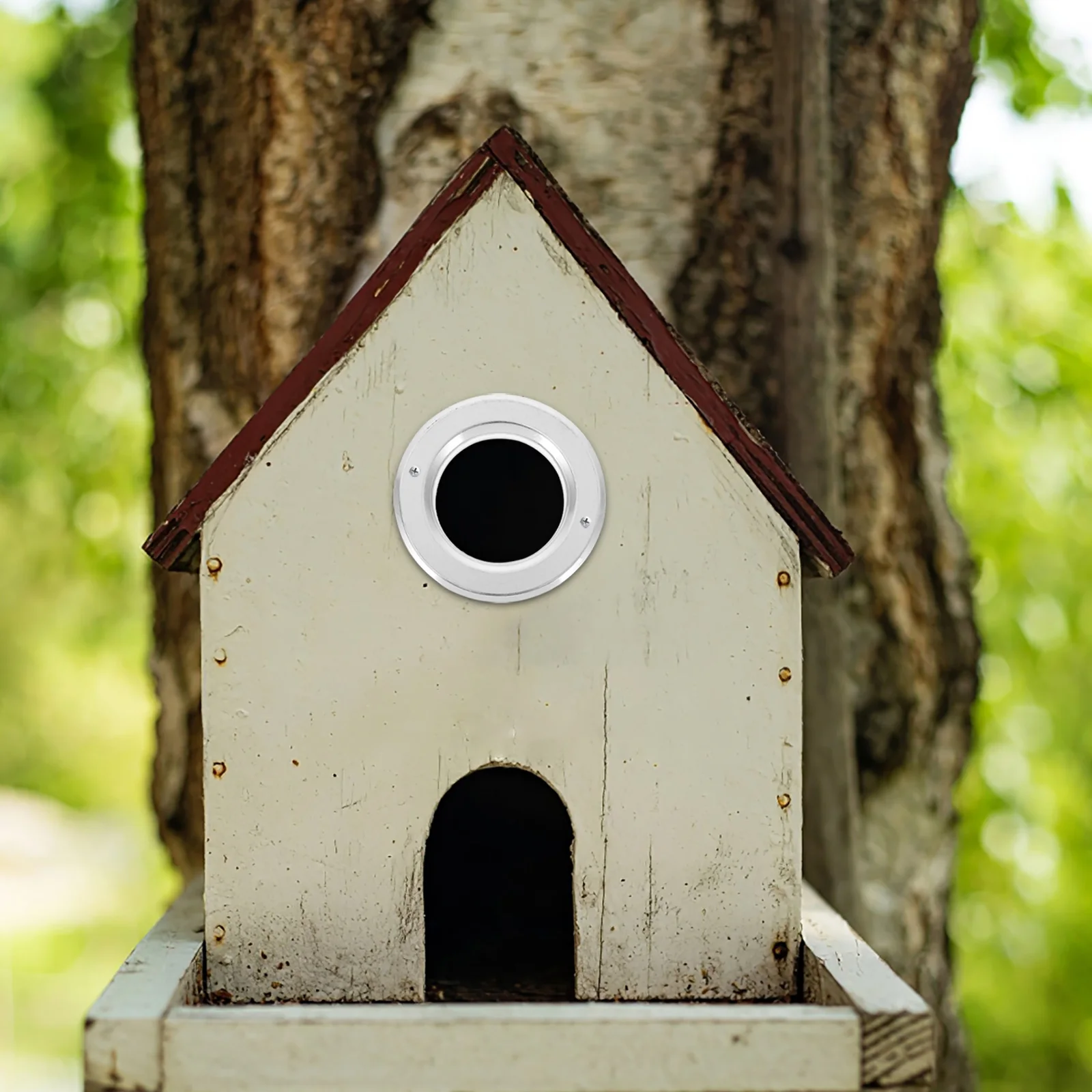 

Bird Nesting House Ring Anti-bite Stainless Steel Birds Accessory Metal Guards Hole Protector Supplies