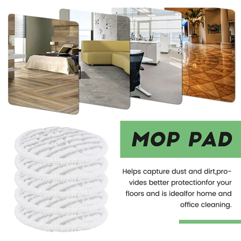 10 peças almofadas de esfregão a vapor s7000 para tubarão s7000amz s7001 s7001tgt s7000 série vapor e esfrega esfregão a vapor de piso duro