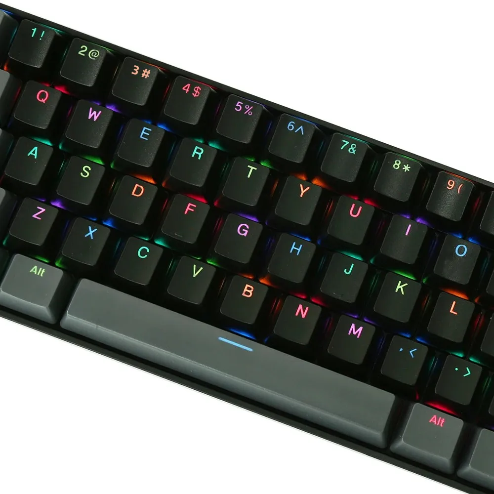 Keycaps PBT Doubleshot OEM-profiel Cherry MX Keycap Set US Layout Key Caps voor 61/87 TKL/104 MX-schakelaars Mechanische toetsenborden