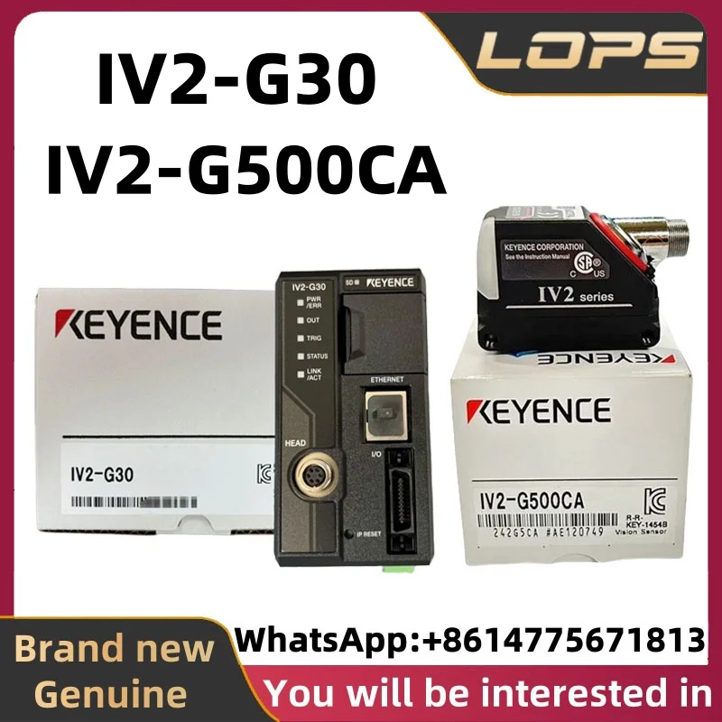 IV2-G30 IV2-G500CA Brand New Original Keyence Image Recognition Sensor/Controller, Suitable for Industrial Automation Equipment