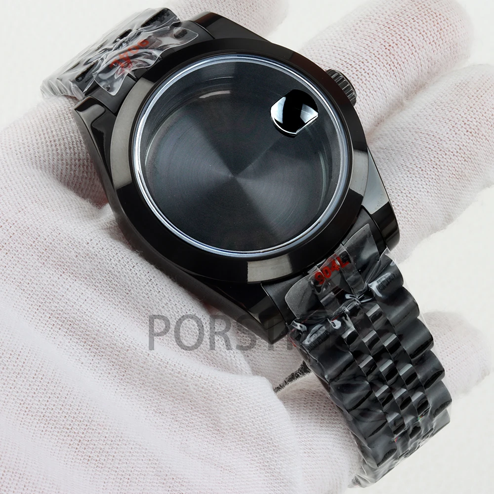 

36mm/39mm Case NH35 Sapphire Glass for Datejust NH35 NH36 Movement 28.5mm Dial Solid 316L Stainless Steel Jubilee Strap