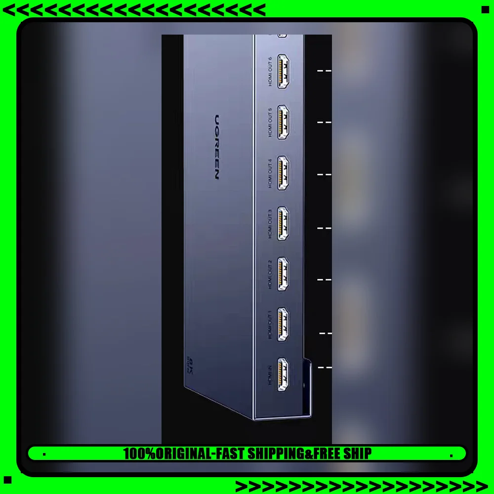 UGREEN CM714 25860 HDMI 2.1 Splitter 1x8 8K 60Hz One Input Eight Output Video Distribution Adapter